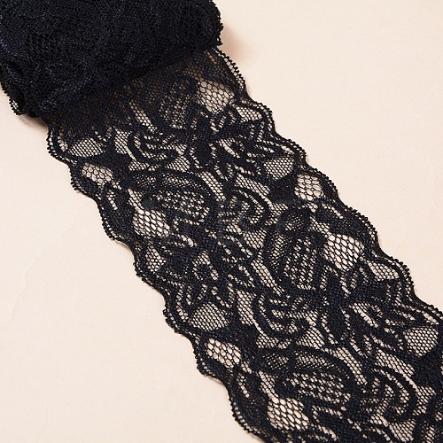 Elastic Lace Trim OCOR-WH0024-A17-1