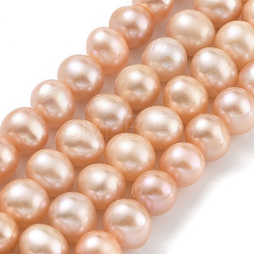 Natural Cultured Freshwater Pearl Beads Strands PEAR-C003-18B-1