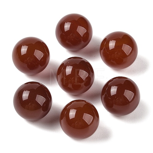 Natural Carnelian No Hole Sphere Beads G-K353-04C-29-1