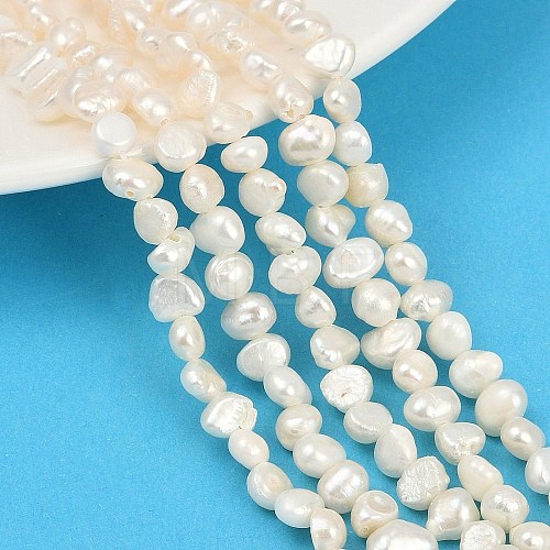 Natural Cultured Freshwater Pearl Beads Strands PEAR-P064-19G-05A-01-1