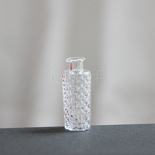 Mini Glass Flower Vase Ornaments PW-WG45620-02-1