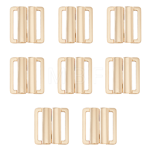 SUPERFINDINGS 8Pcs Alloy Bikini Clips FIND-FH0009-24LG-1