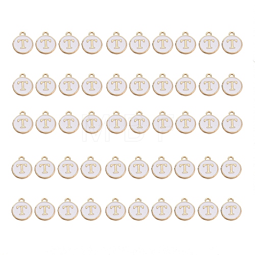 Golden Plated Alloy Charms ENAM-SZ0001-25A-T-1