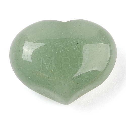 Natural Green Aventurine Love Heart Stone G-I367-02C-1