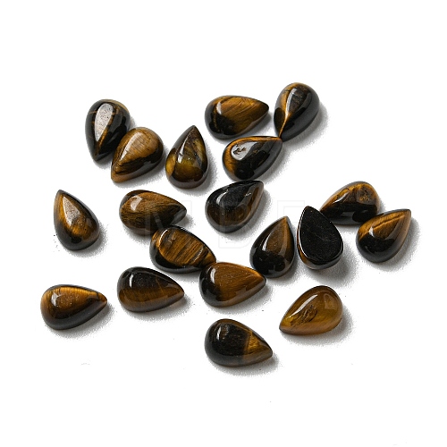 Natural Tiger Eye Cabochons G-Q173-02A-04-1