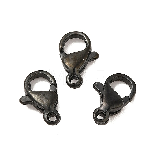 Ion Plating(IP) Polished 316 Surgical Stainless Steel Lobster Claw Clasps STAS-R072-13A-B-1