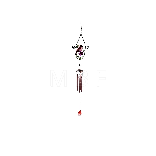 Iron Art Bird House Wind Chime PW-WG41E0E-03-1