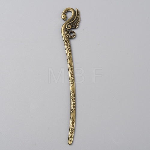 Alloy Swan Hair Sticks MRMJ-WH0077-101C-1