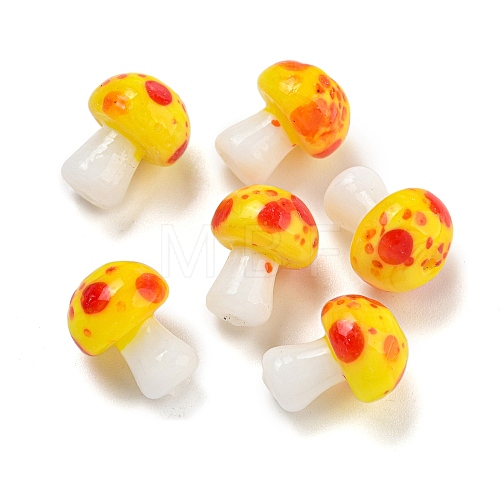 Handmade Lampwork Beads LAMP-F034-01L-1