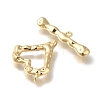 Brass Toggle Clasps KK-H480-01G-2