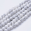 Natural Howlite Beads Strands X-G-T055-8mm-02-1