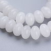 Natural White Jade Beads Strands G-P354-18-8x5mm-3