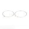 316L Surgical Stainless Steel Hoop Earring Findings STAS-G229-07P-05-2