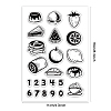 Custom PVC Plastic Clear Stamps DIY-WH0618-0165-2