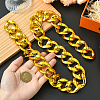 1Pc Acrylic Cuban Link Chain Necklaces for Men NJEW-SP0001-09A-G-4