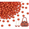 200Pcs Pave Disco Ball Beads RB-PH0001-41H-5