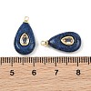 Dyed Natural Sesame Jasper Pendants GG-CBA4154-03G-04-3