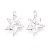 925 Sterling Silver Pendants STER-T009-07S-3