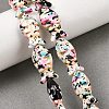 Dyed Synthetic Turquoise Beads Strands GG-CBAAE19-08B-1
