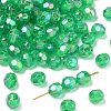 Eco-Friendly Transparent Acrylic Beads TACR-PL642-8mm-18-1