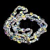 Electroplate Transparent Glass Beads EGLA-H112-04AB-01-2
