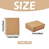 Kraft Cotton Filled Cardboard Paper Jewelry Set Boxes CBOX-R036-11A-9