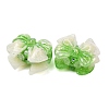 Luminous Opaque Resin & Rhinestone & Polymer Clay Beads RE-CBA1913-02B-3