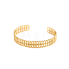 304 Stainless Steel Cuff Bangles STAS-OY006-79G-1