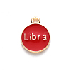 Alloy Enamel Pendants LS-ENAM-S124-01B-07K-3