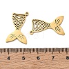 304 Stainless Steel Pendants SA-CBAAC28-06G-3