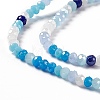 Electroplate Glass Beads Strands X-EGLA-S192-001A-B09-3