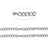 Oval Oxidation Aluminum Curb Chains CHA-K003-06P-2