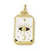 Alloy Enamel Pendants X-ENAM-D042-01H-1
