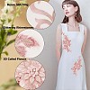 Flower Blossom Sequin Appliques DIY-WH0407-01-6