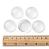 Transparent Glass Cabochons X-GGLA-R026-30mm-5