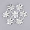 Transparent Plastic Chandelier Component Links KY-Q005-07A-1