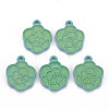 Spray Painted Alloy Enamel Pendants ENAM-N055-032-B01-NR-1