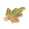 Alloy Printed Pendants PALLOY-D016-03-4