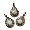 Natural Amazonite Pendants G-H065-02R-21-1