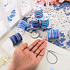 6Rolls 6 Styles Segment Dyed Polyester Thread NWIR-TA0001-47C-5
