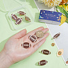 10Pcs Sports Enamel Pins JEWB-SC0002-01-3