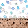 FGB Imitation Jade Colours Glass Seed Beads SEED-Q040-07A-C06-4