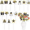 14Pcs Wooden Picks for Vase Decorations AJEW-SP0004-71D-1