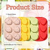 4Pcs 4 Styles Fruit Silicone Molds ST-CJ0043-082-2