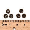 Brass Rhinestone Spacer Beads X-RB-A014-L6mm-01AB-NF-2