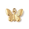304 Stainless Steel Charms STAS-P388-17G-1