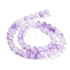 Faceted Rondelle Dyed Natural White Jade Bead Strands G-D073-01G-4