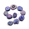 Natural Druzy Quartz Crystal Beads Strands G-F582-A02-2