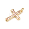Brass Enamel Pendants KK-L255-07G-02-2