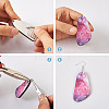 DIY Sublimation Dangle Earring Making Finding Kits DIY-BY0001-36-17